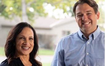 Lisa Demuth and Ryan Wilson