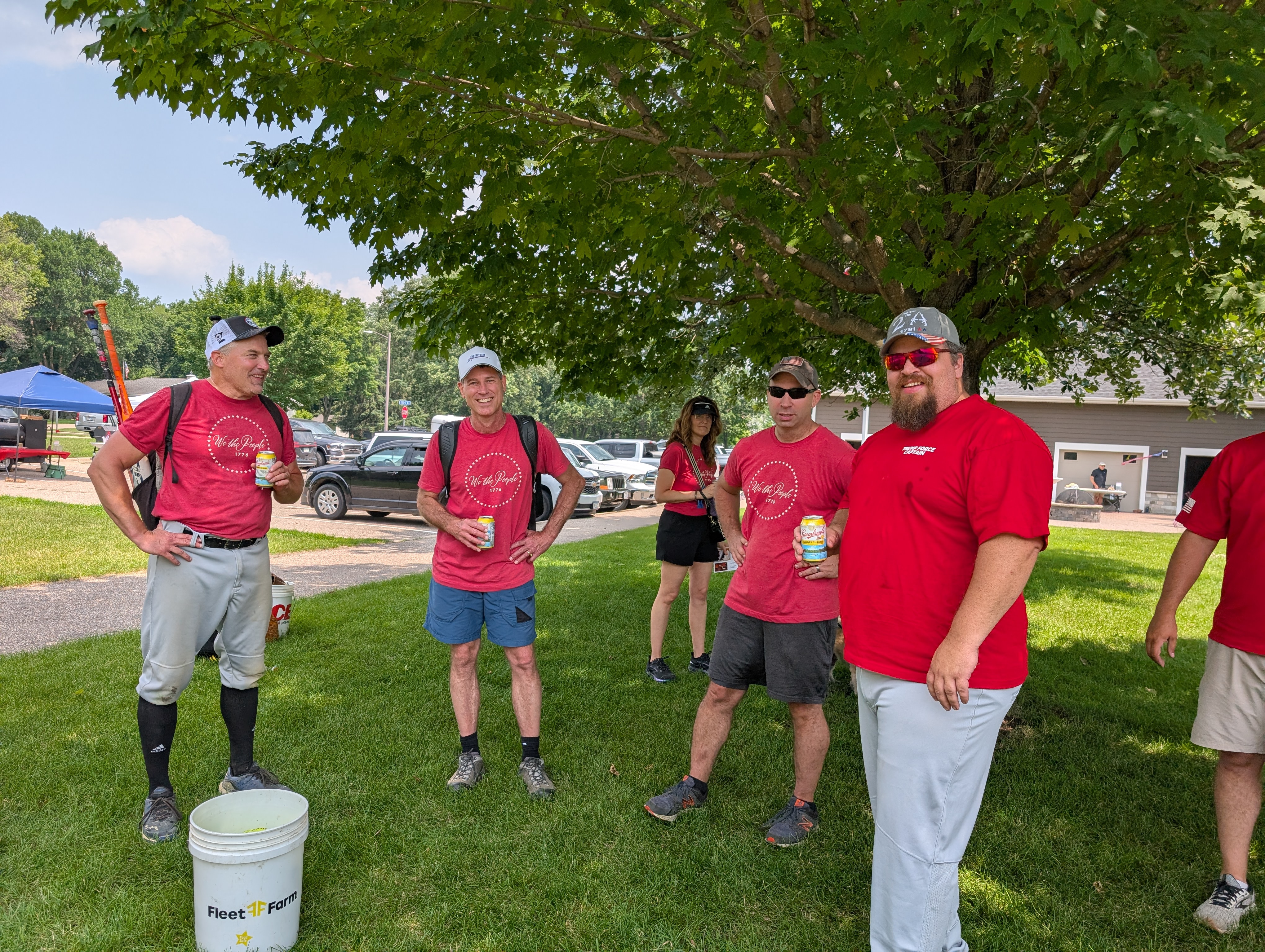 July BBQ Contest and Softball game