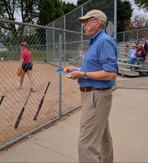 Tad Jude at the September game