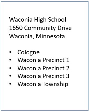 Waconia Caucus Locations