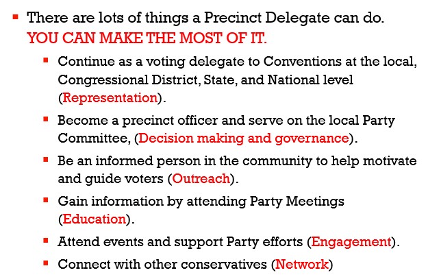Precinct Delegates